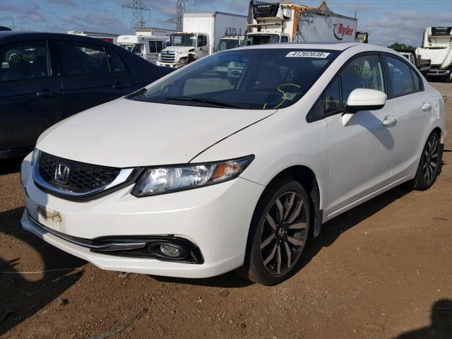 19XFB2F98FE063479 - 2015 HONDA CIVIC EXL 白色 照片 2