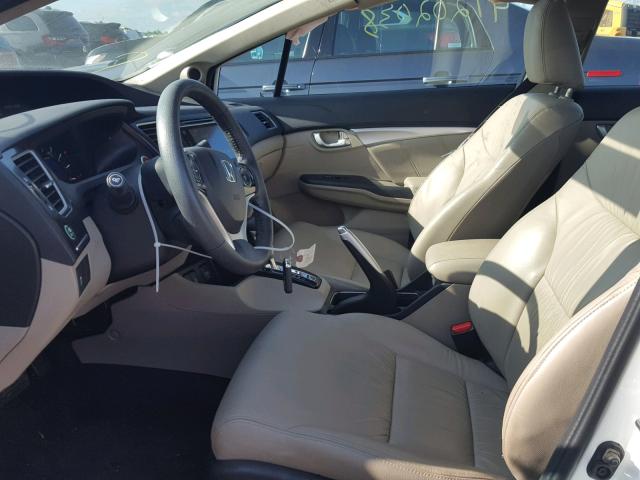 19XFB2F98FE063479 - 2015 HONDA CIVIC EXL 白色 照片 5