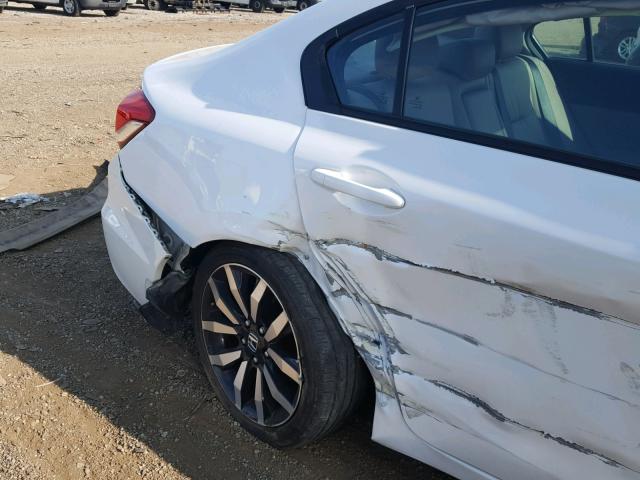 19XFB2F98FE063479 - 2015 HONDA CIVIC EXL 白色 照片 9