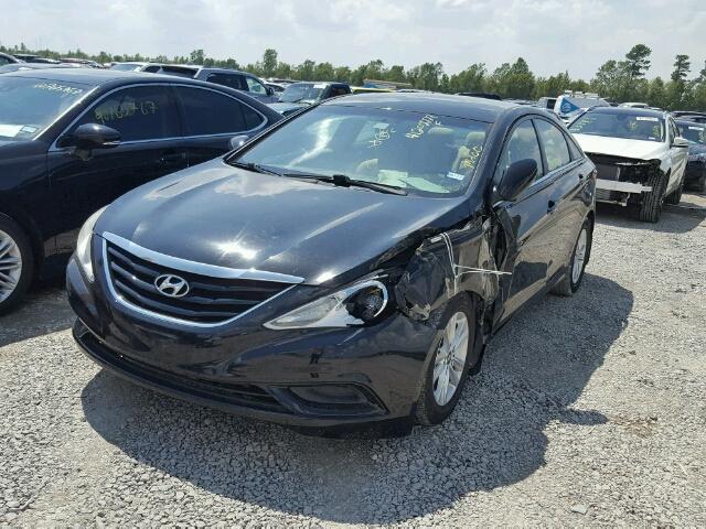 5NPEB4AC3BH108683 - 2011 HYUNDAI SONATA GLS BLACK photo 2