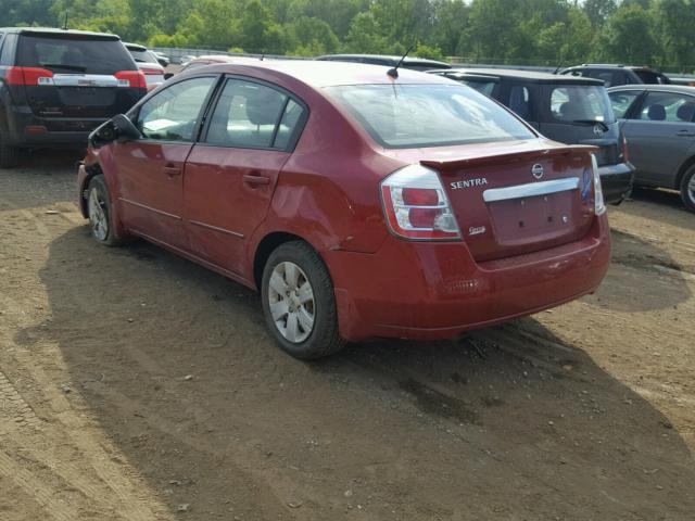 3N1AB6AP7CL657014 - 2012 NISSAN SENTRA 2.0 RED photo 3