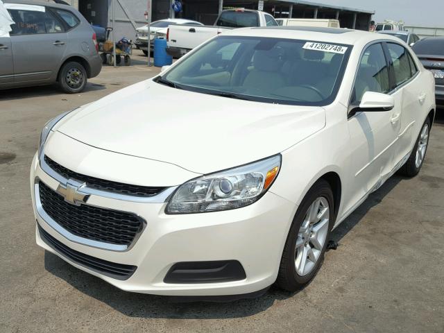 1G11C5SL3EF289212 - 2014 CHEVROLET MALIBU 1LT WHITE photo 2