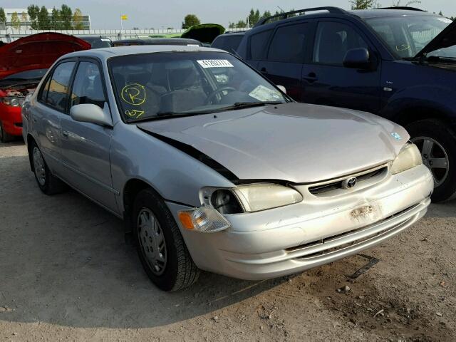 2T1BR12E0YC807357 - 2000 TOYOTA COROLLA VE SILVER photo 1