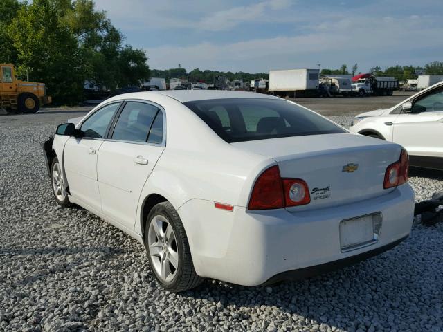 1G1ZA5EN3A4126247 - 2010 CHEVROLET MALIBU LS თეთრი ფოტო 3