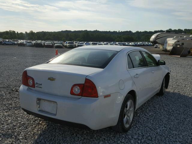 1G1ZA5EN3A4126247 - 2010 CHEVROLET MALIBU LS თეთრი ფოტო 4