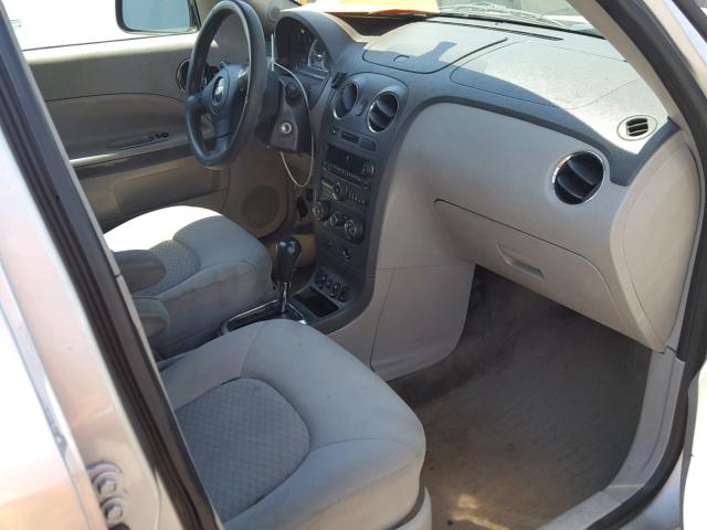 3GNDA13D77S547294 - 2007 CHEVROLET HHR LS SILVER photo 5