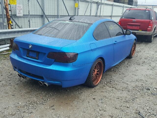 WBAWC3C58AP471121 - 2010 BMW 328 BLUE photo 4