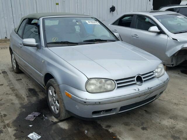 3VWDC21V62M809319 - 2002 VOLKSWAGEN CABRIO GLX 银色 照片 1