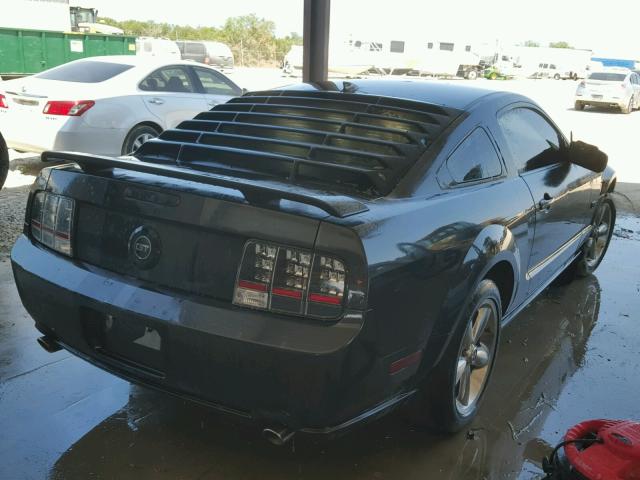 1ZVFT82H575226273 - 2007 FORD MUSTANG GT CHARCOAL photo 4