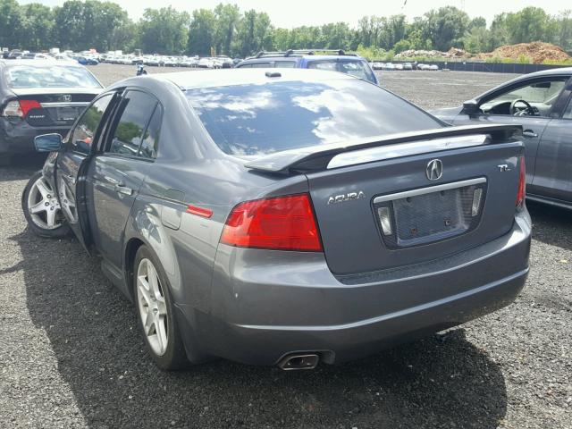 19UUA66214A024318 - 2004 ACURA TL GRAY photo 3