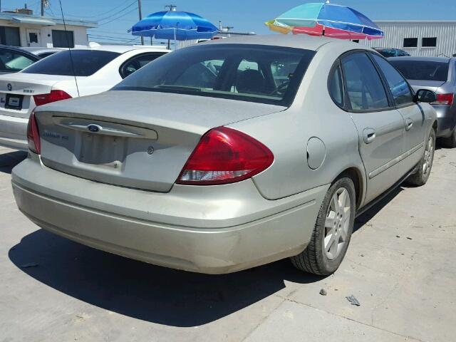 1FAFP53U97A206588 - 2007 FORD TAURUS SE SILVER photo 4