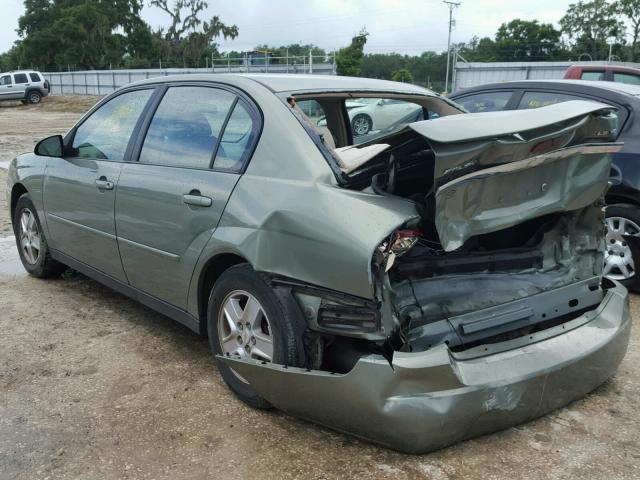 1G1ZT54864F149195 - 2004 CHEVROLET MALIBU LS მწვანე ფოტო 3
