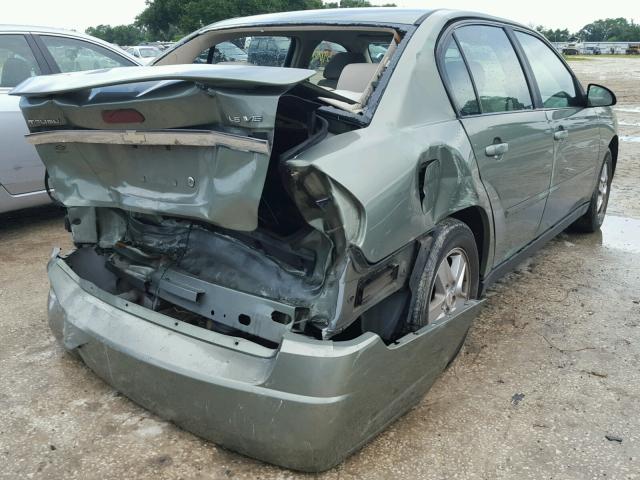 1G1ZT54864F149195 - 2004 CHEVROLET MALIBU LS მწვანე ფოტო 4