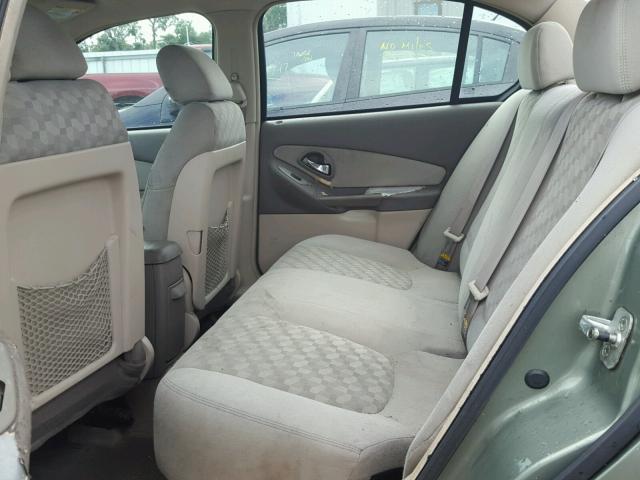 1G1ZT54864F149195 - 2004 CHEVROLET MALIBU LS მწვანე ფოტო 6