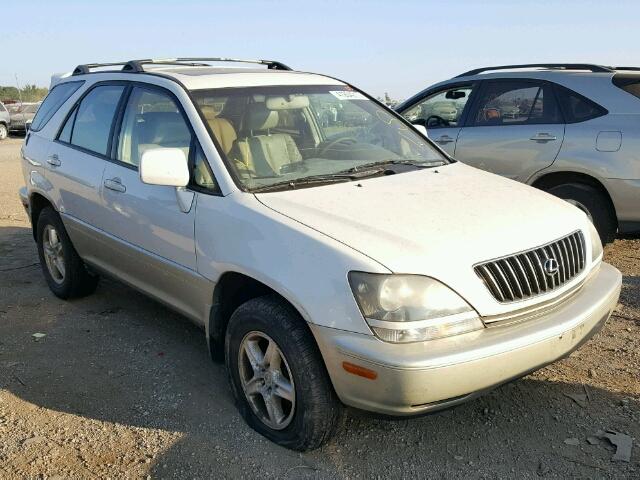 JT6HF10U7Y0164696 - 2000 LEXUS RX 300 WHITE photo 1