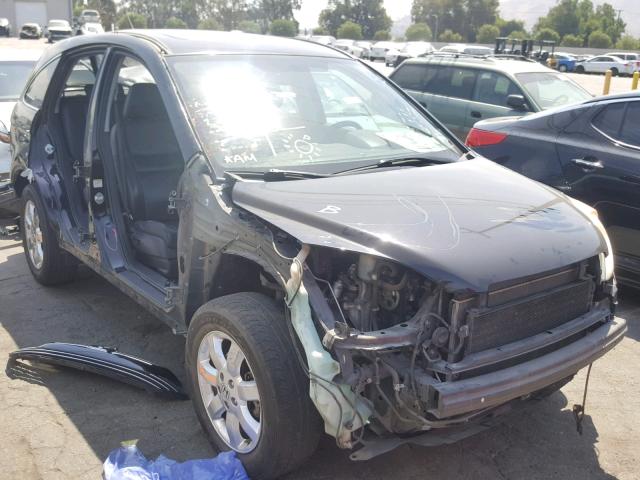 JHLRE38788C045373 - 2008 HONDA CR-V EXL BLACK photo 1