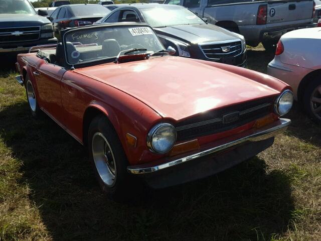 CC59128L - 1971 TRIUMPH CAR TR6 RED photo 1