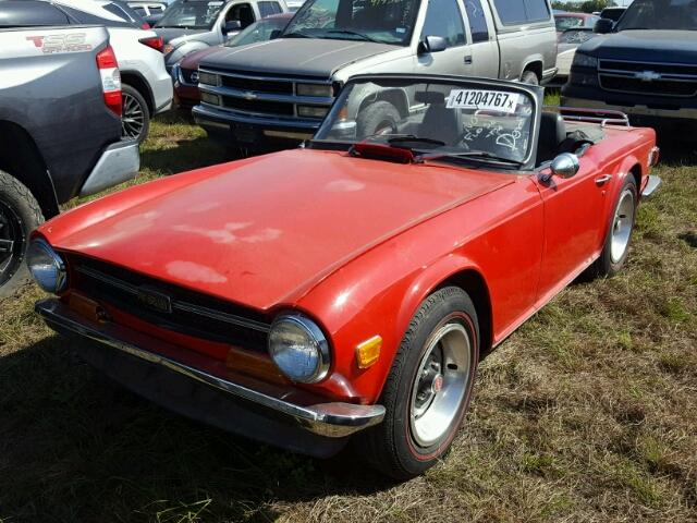 CC59128L - 1971 TRIUMPH CAR TR6 RED photo 2