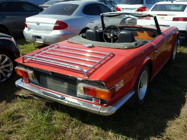 CC59128L - 1971 TRIUMPH CAR TR6 RED photo 4