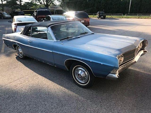 8W571Y176494 - 1968 FORD GALAXY BLUE photo 1