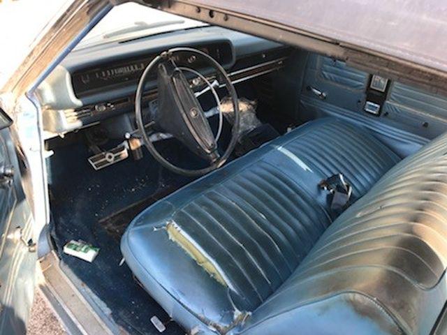 8W571Y176494 - 1968 FORD GALAXY BLUE photo 5