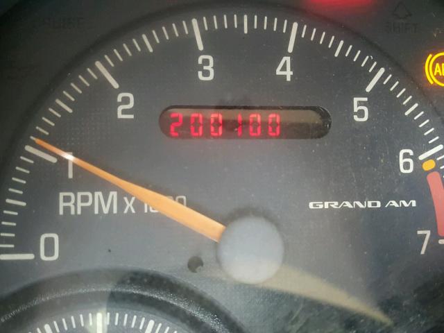1G2NF52T6YM706536 - 2000 PONTIAC GRAND AM S Qırmızı foto 8