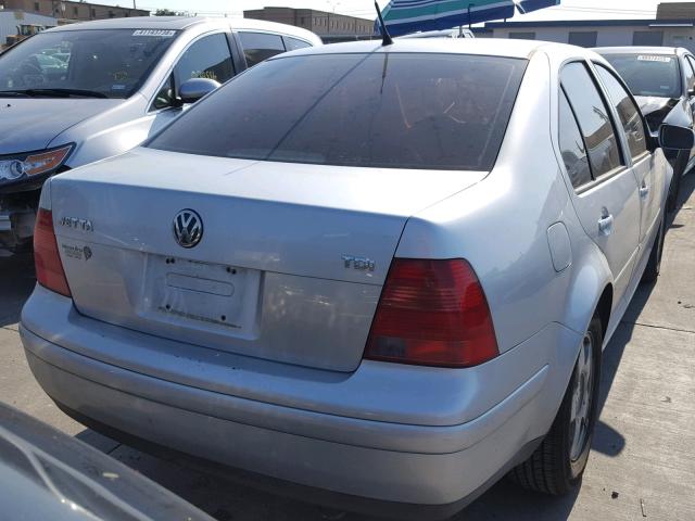 3VWSP69M12M133862 - 2002 VOLKSWAGEN JETTA GLS SILVER photo 4