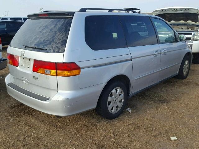5FNRL18652B017197 - 2002 HONDA ODYSSEY EX SILVER photo 4