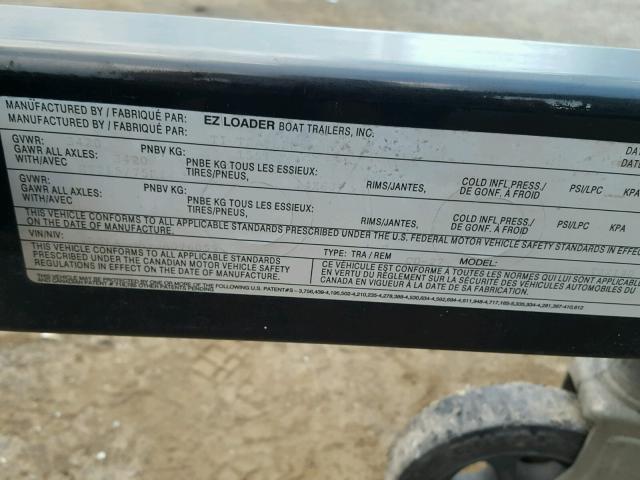 1L8FAEMA93A076059 - 2003 ARO TRAILER BLACK photo 10