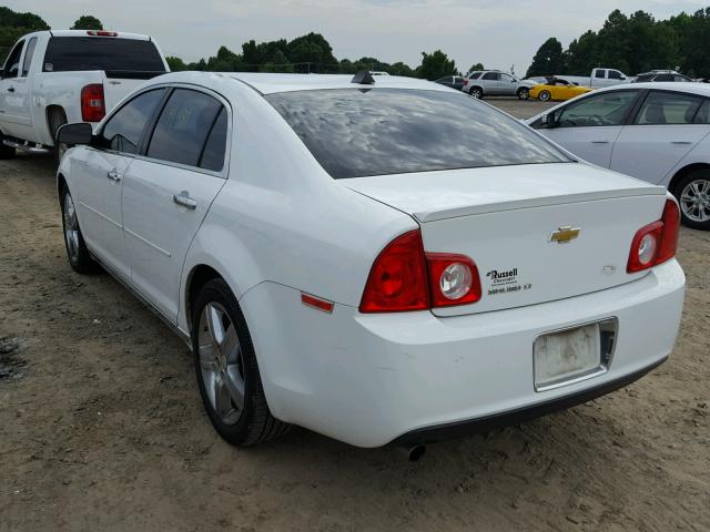 1G1ZC5E04CF333820 - 2012 CHEVROLET MALIBU 1LT თეთრი ფოტო 3