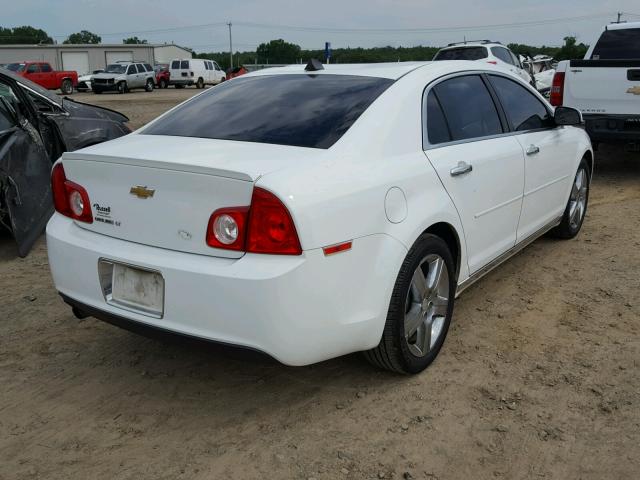 1G1ZC5E04CF333820 - 2012 CHEVROLET MALIBU 1LT თეთრი ფოტო 4