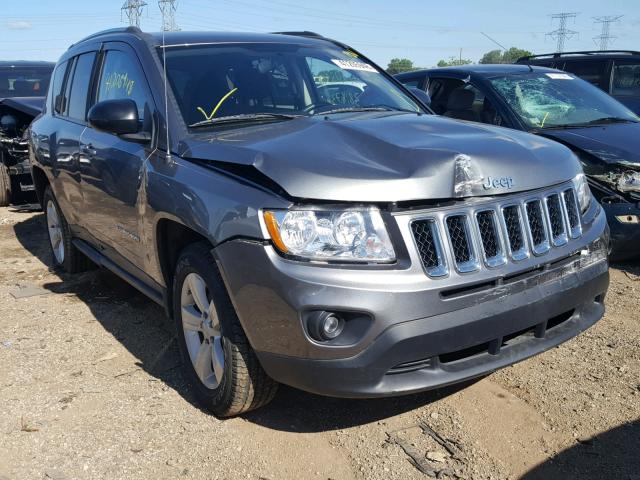 1J4NF1FB9BD281448 - 2011 JEEP COMPASS SP GRAY photo 1