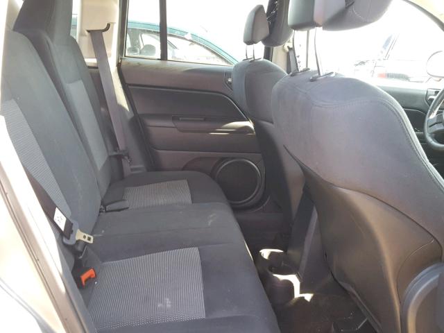 1J4NF1FB9BD281448 - 2011 JEEP COMPASS SP GRAY photo 6