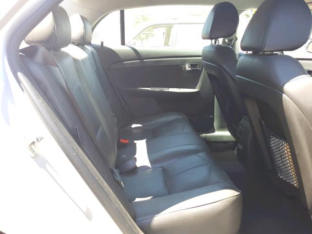 1G1ZE5EBXAF298001 - 2010 CHEVROLET MALIBU LTZ 银色 照片 6