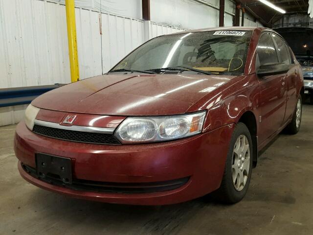 1G8AJ54F24Z156372 - 2004 SATURN ION LEVEL RED photo 2