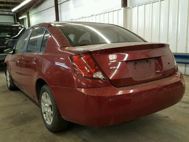 1G8AJ54F24Z156372 - 2004 SATURN ION LEVEL RED photo 3