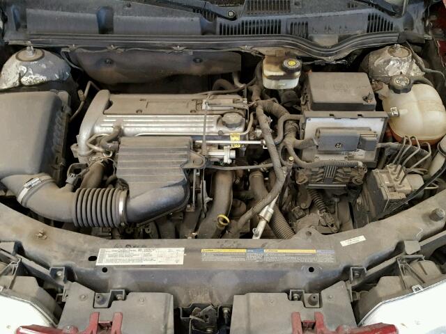 1G8AJ54F24Z156372 - 2004 SATURN ION LEVEL RED photo 7