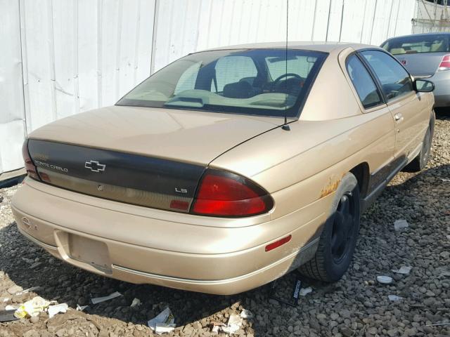 2G1WW12M2X9287655 - 1999 CHEVROLET MONTE CARL 棕色 照片 4