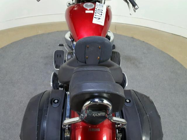 JYAVP25E99A009851 - 2009 YAMAHA XVS1300 CT RED photo 14