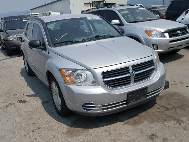 1B3HB48B37D264313 - 2007 DODGE CALIBER SX SILVER photo 1