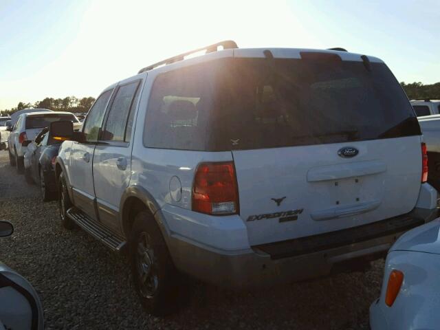 1FMFU17505LA80214 - 2005 FORD EXPEDITION WHITE photo 3