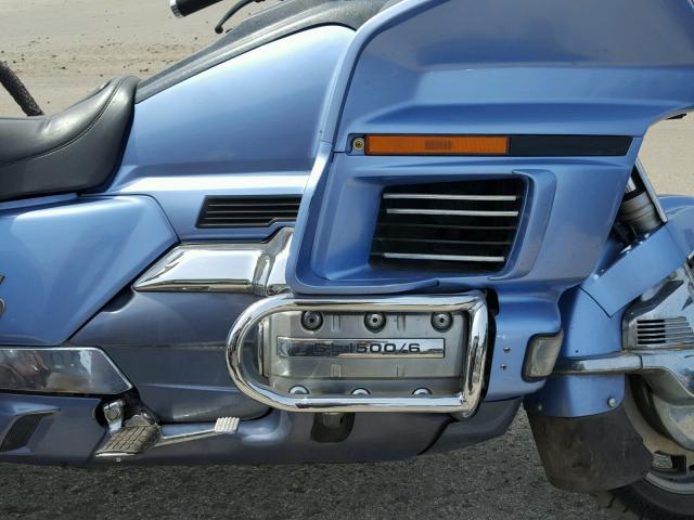 1HFSC2209LA203076 - 1990 HONDA GL1500 BLUE photo 7