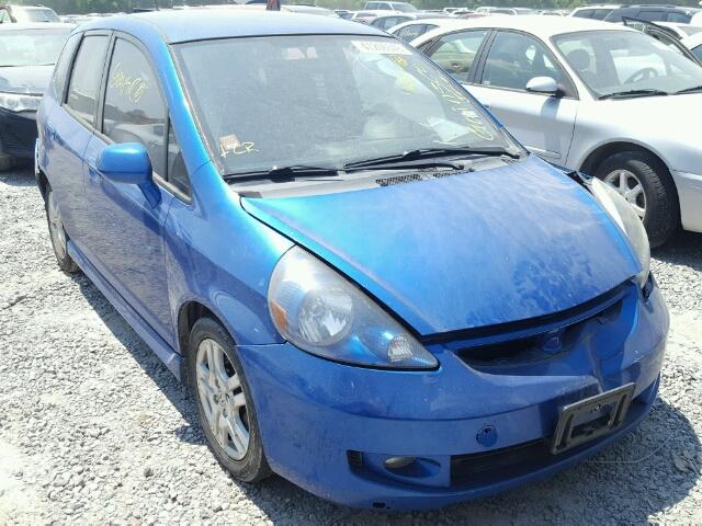 JHMGD38667S024412 - 2007 HONDA FIT S 蓝色 照片 1