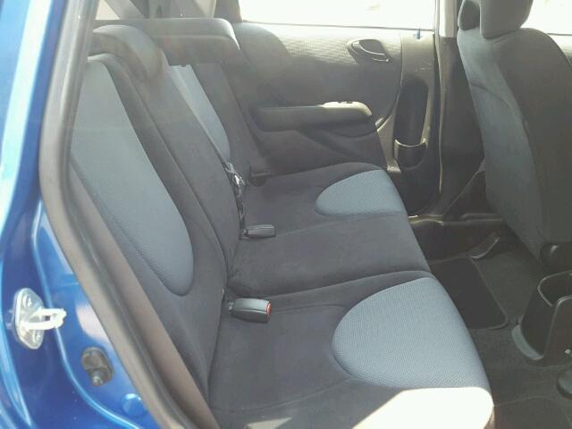 JHMGD38667S024412 - 2007 HONDA FIT S 蓝色 照片 6