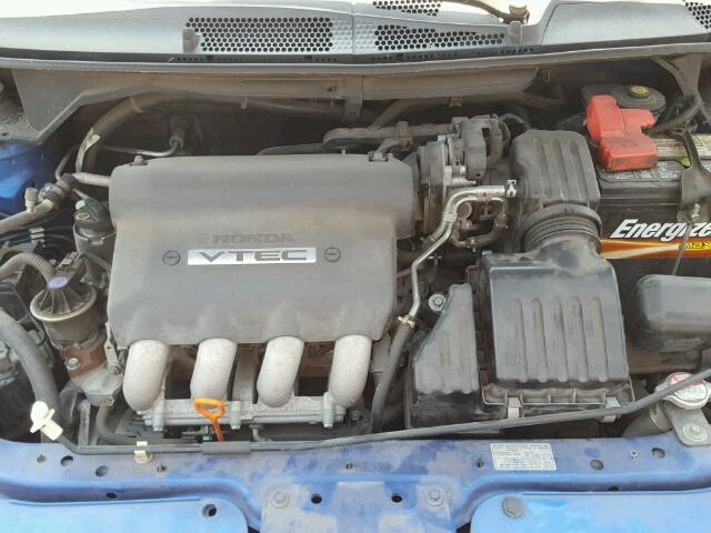 JHMGD38667S024412 - 2007 HONDA FIT S 蓝色 照片 7