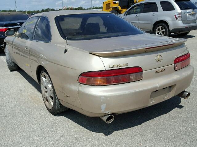 JT8CH32Y4T0051448 - 1996 LEXUS SC GOLD photo 3