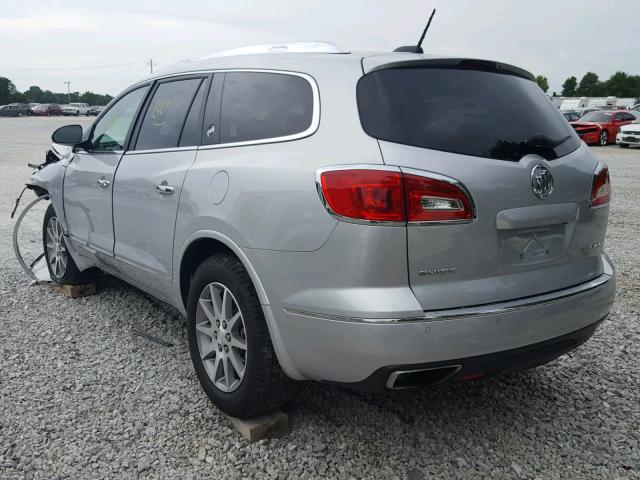 5GAKRBKDXGJ259787 - 2016 BUICK ENCLAVE SILVER photo 3