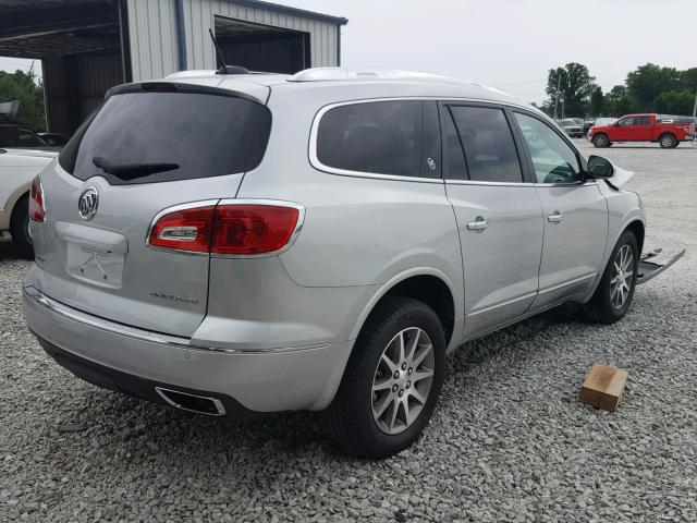 5GAKRBKDXGJ259787 - 2016 BUICK ENCLAVE ვერცხლისფერი ფოტო 4