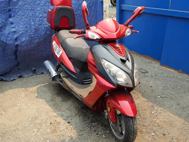 L5YTCKPA881221388 - 2008 LANCIA SCOOTER RED photo 1