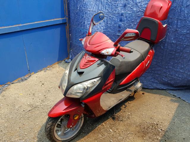 L5YTCKPA881221388 - 2008 LANCIA SCOOTER RED photo 2